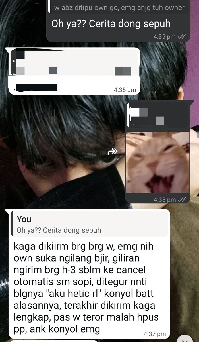 jeffybyn's tweet photo. Bantu temen spill own go ga bertanggung jawab
YELLOWNAJAE GO
SHOPEEPAY : 082242530259 // a.n Kustiti
SEABANK : 901490487790 // a.b syabila syafa azzahra putri gustanto
+62 822-4253-0259 no wa @wintokiim kenapa gembokan ka wkwkkw https://t.co/YntUg2nEY1