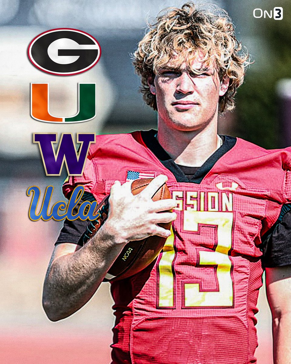 On3 Recruits (@on3recruits) on Twitter photo Miami, Washington and UCLA continue to push for Georgia 4-star WR commit Vance Spafford, <a href="/ChadSimmons_/">ChadSimmons</a> reports👀
Intel: on3.com/news/multiple-… Miami, Washington and UCLA continue to push for Georgia 4-star WR commit Vance Spafford, <a href="/ChadSimmons_/">ChadSimmons</a> reports👀
Intel: on3.com/news/multiple-…