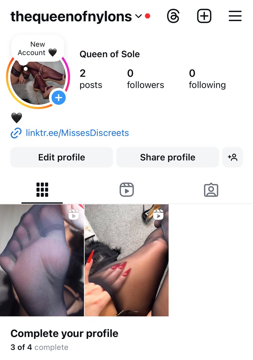 Go follow My new account 🤞🏻❤️

Of course My old one was removed 🤦🏻‍♀️
