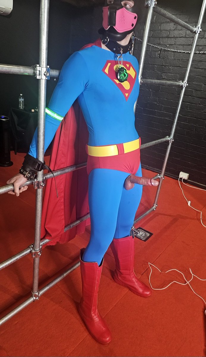 DTHDom77's tweet photo. Sneak peek of this sexy puppy hero being owned and controlled

#superman #supermandefeated  #submission https://t.co/EWI2tn1U2E