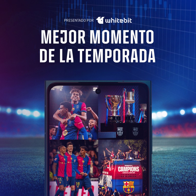 FCBarcelona_es's tweet photo. ¡Culers! Ha llegado el momento de votar el 𝐦𝐞𝐣𝐨𝐫 𝐦𝐨𝐦𝐞𝐧𝐭𝐨 𝐝𝐞 𝐥𝐚 𝐭𝐞𝐦𝐩𝐨𝐫𝐚𝐝𝐚 🤩

1️⃣ 4 Clásicos, 4 victorias
2️⃣ 174 goles de un equipo voraz
3️⃣ El triplete doméstico
4️⃣ Una rua memorable

🔝 @WhiteBit