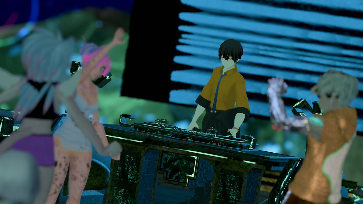 .<a href="/BrickFang/">BrickFang</a> starting off strong on day three of #GatheringVR