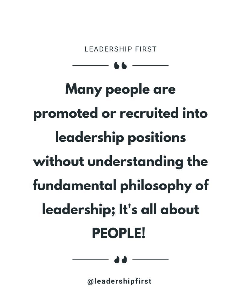 GiffordT's tweet image. Effective leadership is all about understanding the needs and motivations of people.