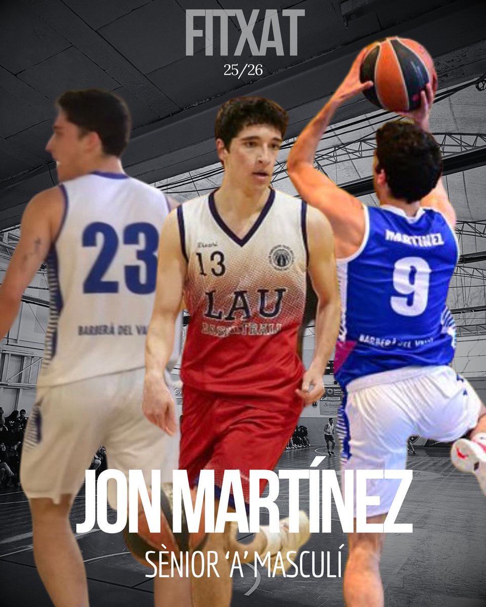 🔴 𝗝𝗢𝗡 𝗠𝗔𝗥𝗧𝗜́𝗡𝗘𝗭, nou jugador del <a href="/CBSantPere/">Bàsquet Sant Pere</a> 

🔒 Generació 2004: físicament superior, intel•ligent a la pista i una maduresa molt alta 

👊🏽 Amb el Jon, incorporem un jugador diferencial, compromès i amb ganes de créixer

#SomVermells | #SantPere