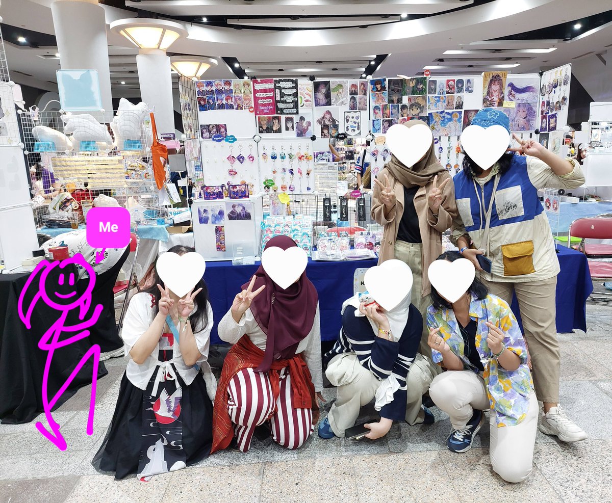 happy166801's tweet photo. OTSU #Chibicon7 💕
Makasih kpd ank2 booth, org yg mampir buat liat2, dan yg jajan di J2 🥰
Special thanks to @Kuriitama for helping me with my stuff before, during, and after the event!!!
Krn con terdekat masih Okt (Comipara5), I'll FINALLY be able to open a mail order! ✨️ https://t.co/YooLB4MIVA