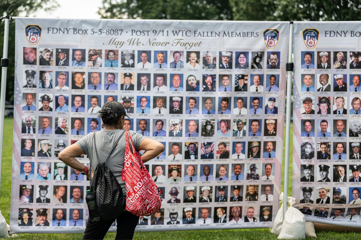 FDNY's tweet image. On Saturday, the #FDNY Family Assistance Unit and FIRED UP for a CURE held a 5K run in support of those affected by WTC related illnesses.