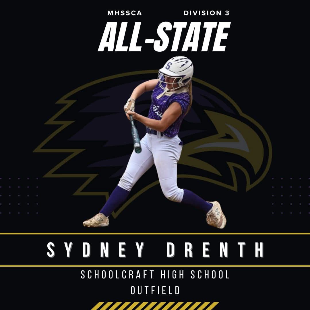 SydneyDrenth2025 (@sdrenth2025) on Twitter photo Thank you <a href="/MHSAA_/">MHSAA</a>. I can't wait to play on July 15 in the D3 All State Softball Game at Davenport University! <a href="/DU_SBALL/">PANTHER SOFTBALL</a> <a href="/SCSEagles1/">Schoolcraft Eagles</a> Thank you <a href="/MHSAA_/">MHSAA</a>. I can't wait to play on July 15 in the D3 All State Softball Game at Davenport University! <a href="/DU_SBALL/">PANTHER SOFTBALL</a> <a href="/SCSEagles1/">Schoolcraft Eagles</a>