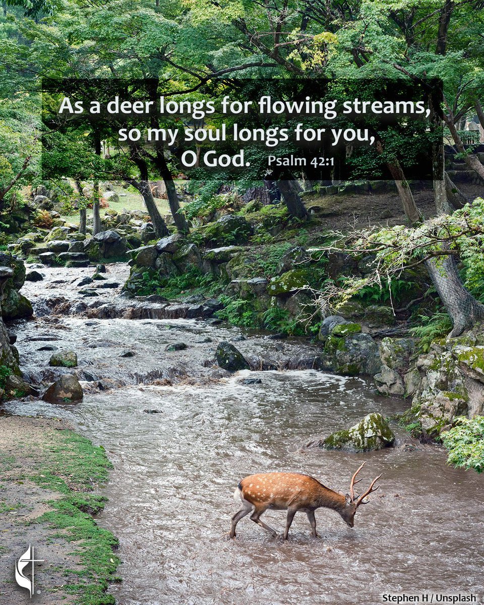 We in the #UMC wish you a blessed and refreshing Sunday.