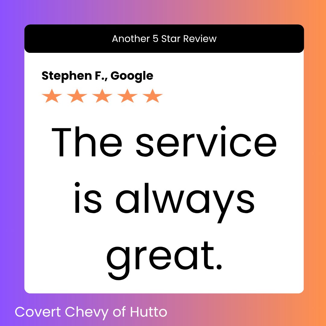Thank you for the kind words, Stephen! We're so glad you continue to have a great experience with our service. We appreciate your support and look forward to assisting you again!