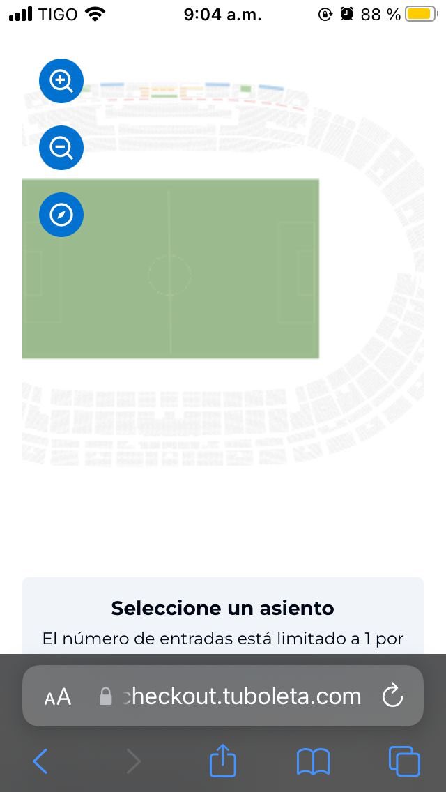 astaboth's tweet photo. @SantaFe @SantaFeSoporte @Tuboletaoficial Intente comprar la boleta adicional en Oriental general y no aparece habilitado, ya se agotó? https://t.co/AkJlimrjY9