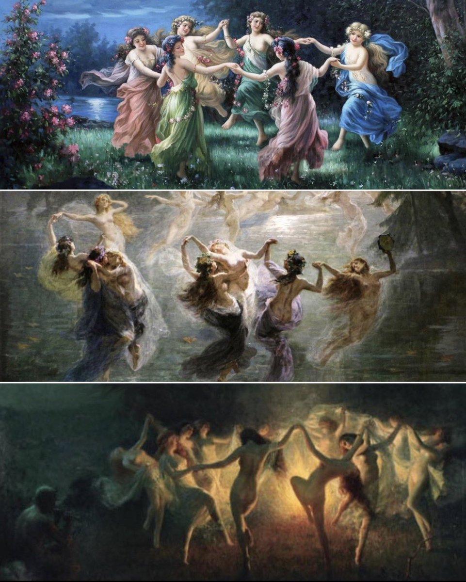 Midsummer dancing