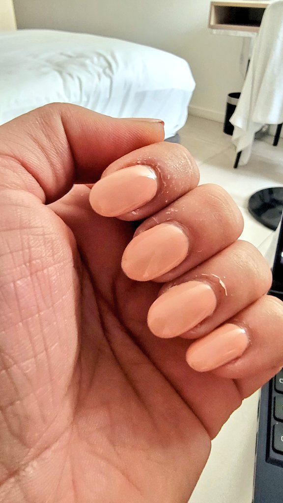 Deluxe manicure = massive painful birthday hangnails. Needed the reminder of why I don't do nail salons. Just paid to have my cuticles destroyed... I'll take my manly hands back thank you Mother Nature. I forgot. Sorry.  😒