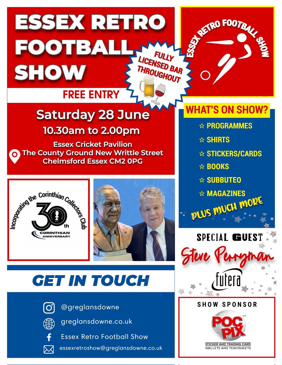 It's a small world! There's a connection between my family and Steve Perryman, the special guest at my Essex Retro Football Show next Saturday. My brother - <a href="/Sockskungen/">Billy Lansdowne</a> - scored in Steve's testimonial game at White Hart Lane in 1979.