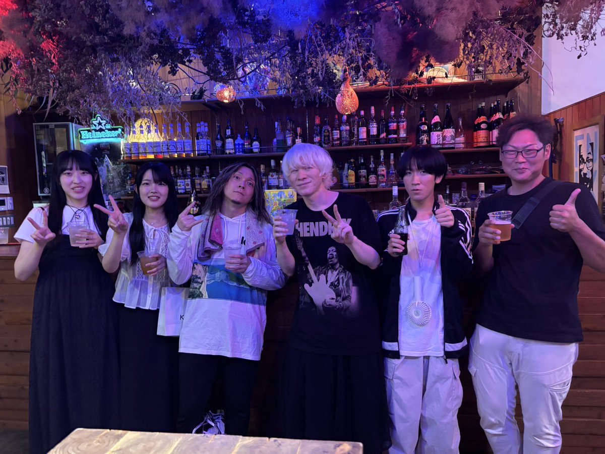 解散ライブありがとうございました！

最高のメンバーと最高の会場でした！！

僕のことをたくさん成長させてもらいました。解散は惜しいけどいつか音楽で繋がれる日までまた！！！