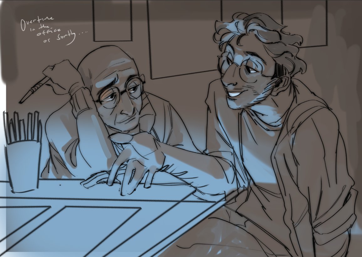 got sick so i stayed home and ended up consuming many different stanley-sergio media and ended up cooking a bellesco devil wears prada au or whatever just bc i miss nigel........... #conclave 