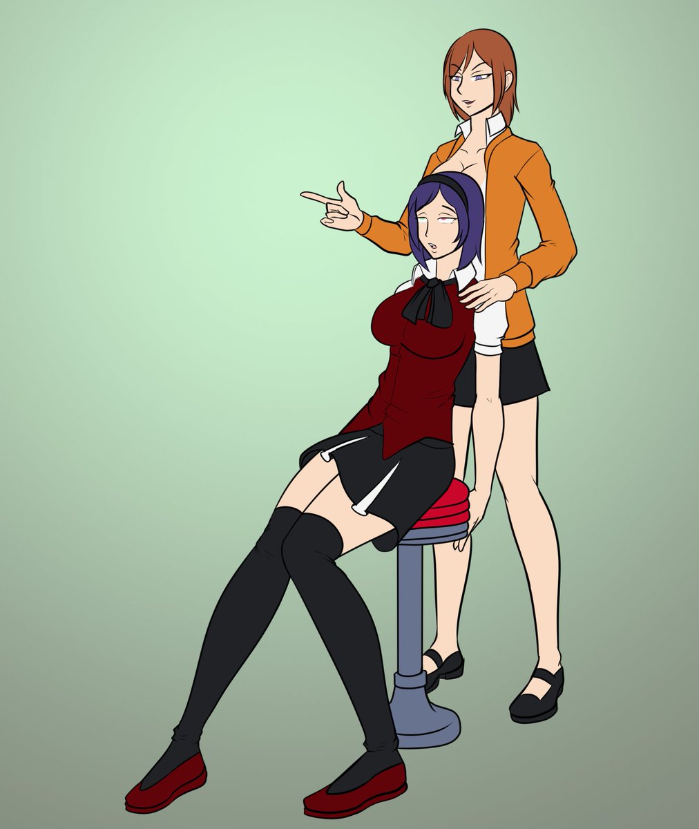 Carrie hypnotist and hypnotized Violette

#commission #commissionopen #hypnosis #hypnokink #hypnoart #hypno