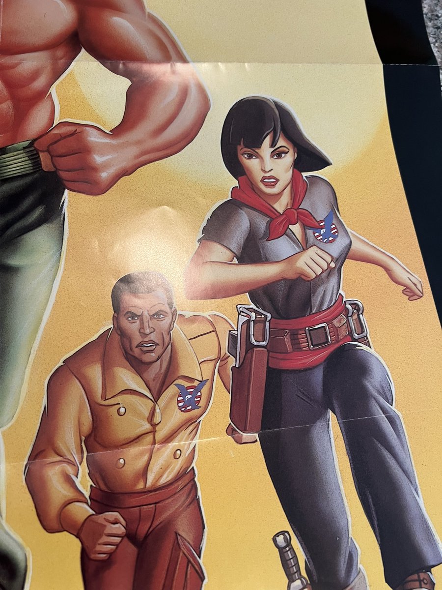 Toyhuntersholl2's tweet photo. Newest addition to our 80s art walls, Rambo: The Force of Freedom, The Rescue poster! It’s in great shape and bigger than I thought it would be. The 80s had such great art
#rambo #rambotheforceoffreedom #ramboforceoffreedom #80scartoons #80stoys #fhe #vhs #80sposter #videostore https://t.co/kotLydZiUz