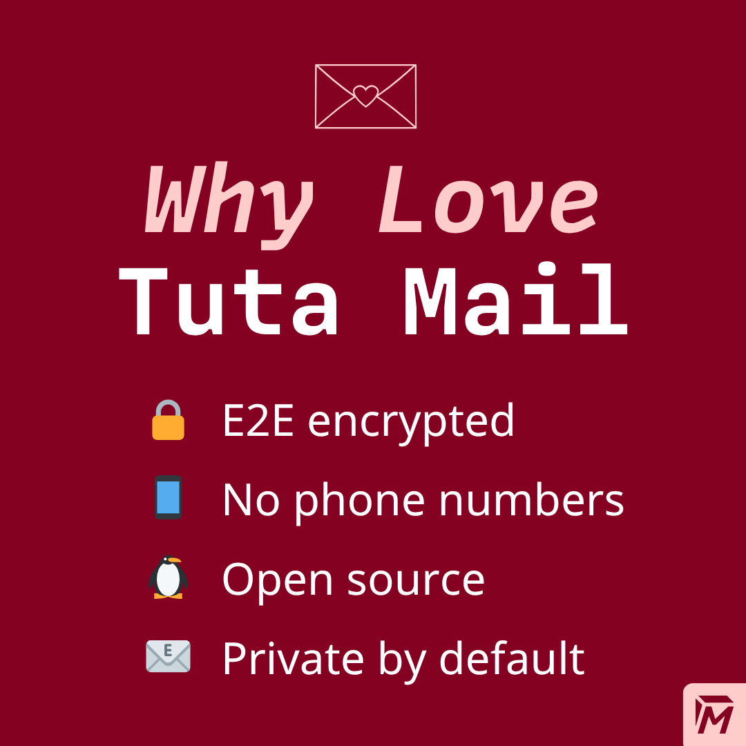 Why do you love Tuta Mail? ❤️🔐 Let us know in the comments!