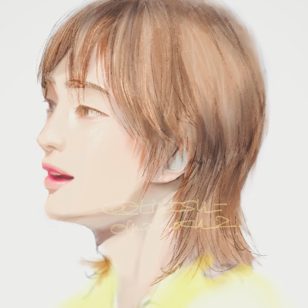 ロングﾝｭたん(ただきれいだなと思って描いた絵