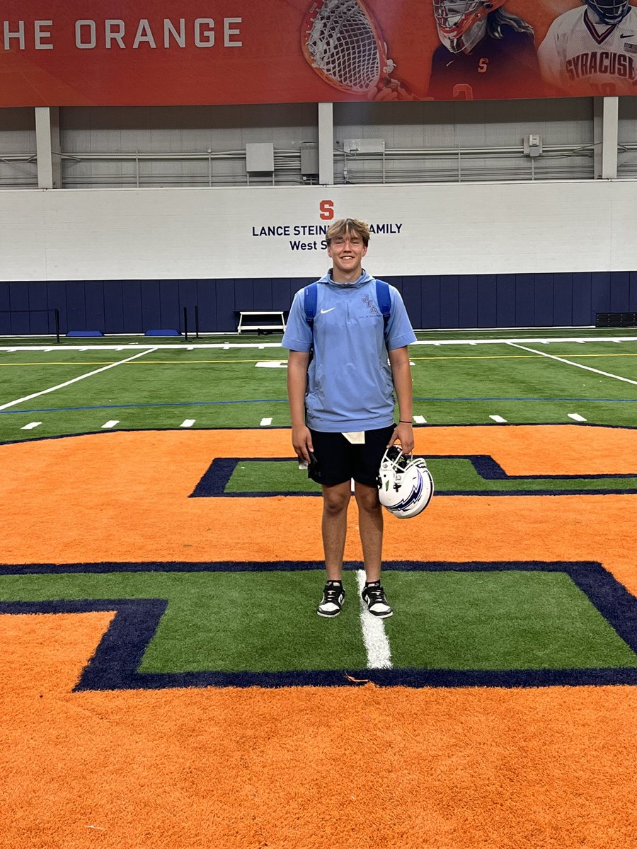 willrandall2026's tweet image. thank you for a great weekend of competition @CuseFootball and thank you for a great workout @JaredHack_Cuse it was a great way to end the 7 on 7 season with @TheJEAcademy