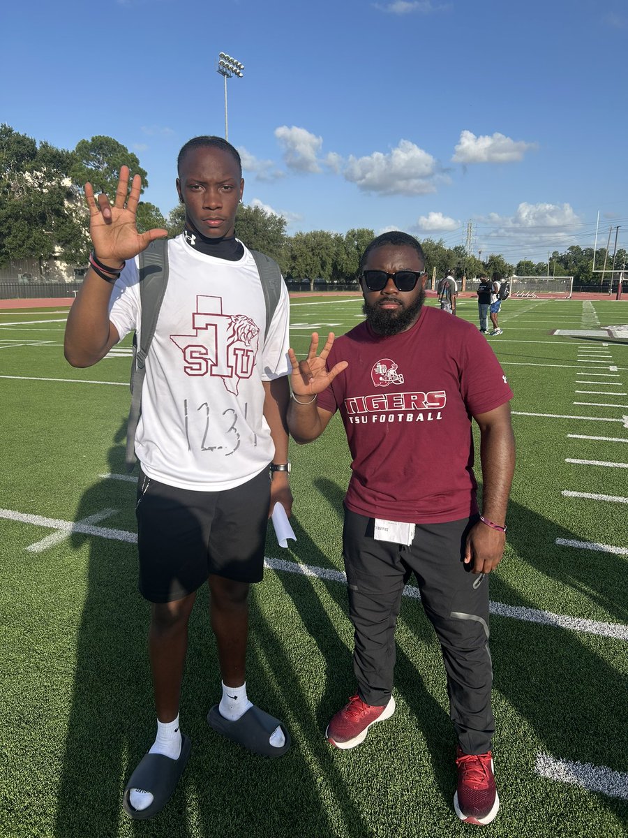 Maden Montgomery (@mad12n_) on Twitter photo Had an excellent time at Tsu, I learned a lot. Thank you <a href="/TSUFootball/">Texas Southern Football</a> and <a href="/_dantejr_/">Danté Proctor Jr</a> . Looking foward to show what i’ve learned in the fall! #ThesauceU <a href="/HightowerFB/">HIGHTOWER FOOTBALL</a> <a href="/KaRonColemanSr/">KaRon Coleman Sr.</a> <a href="/coachanthony46/">Cornelius Anthony</a> Had an excellent time at Tsu, I learned a lot. Thank you <a href="/TSUFootball/">Texas Southern Football</a> and <a href="/_dantejr_/">Danté Proctor Jr</a> . Looking foward to show what i’ve learned in the fall! #ThesauceU <a href="/HightowerFB/">HIGHTOWER FOOTBALL</a> <a href="/KaRonColemanSr/">KaRon Coleman Sr.</a> <a href="/coachanthony46/">Cornelius Anthony</a>
