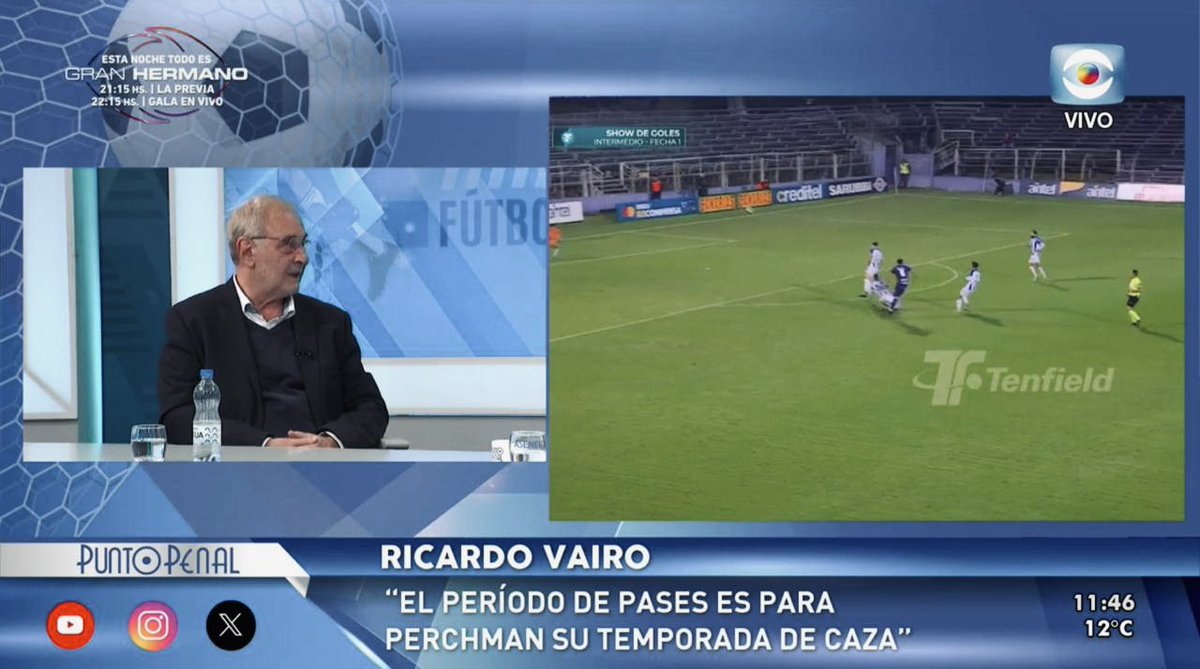 “Ruglio dijo que ya había ganado con lo de Maxi Gómez. Prefiero esperar a fin de año, si salimos campeones y les hace goles él quiero ver cómo le explica a sus hinchas”

🫵🏻 Ricardo Vairo en #PuntoPenalEnEl10