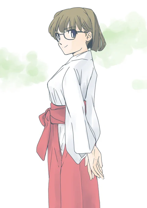 再掲 巫女さん