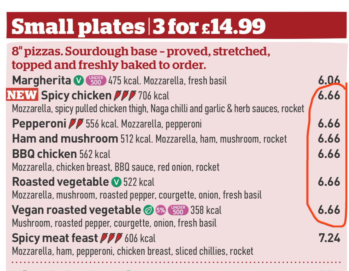 HAARP_UK's tweet image. SATAN WARNING!
Wetherspoon’s small plates menu has EVIL in plain sight.
It even has VEGAN EVIL!
They are not even trying to hide it anymore.