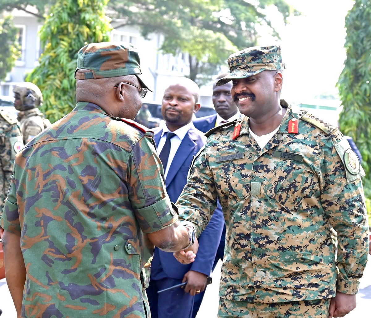 I want to thank H.E. Felix Tshisekedi and my counterpart in the Democratic Republic of Congo, Lt.General Jules Banza Mwilambwe for the excellent way our delegation was received in Kinshasa. I congratulate the people of both Uganda and DRC on the extension of the MOU on the joint