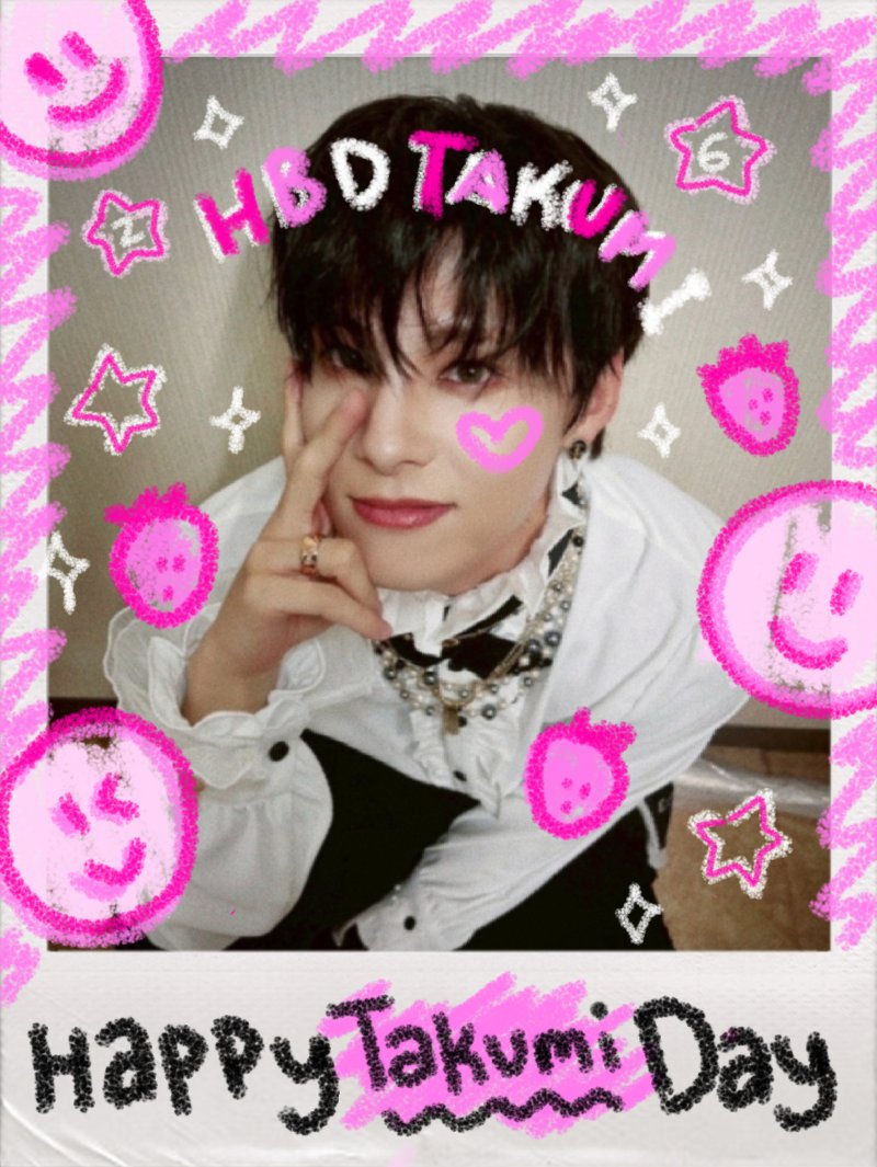 𝑯𝑨𝑷𝑷𝒀 𝑩𝑰𝑹𝑻𝑯𝑫𝑨𝒀 𝑻𝑨𝑲𝑼𝑴𝑰 🩷

#HappyTakumiDay
#拓実くん明日も晴れるよ