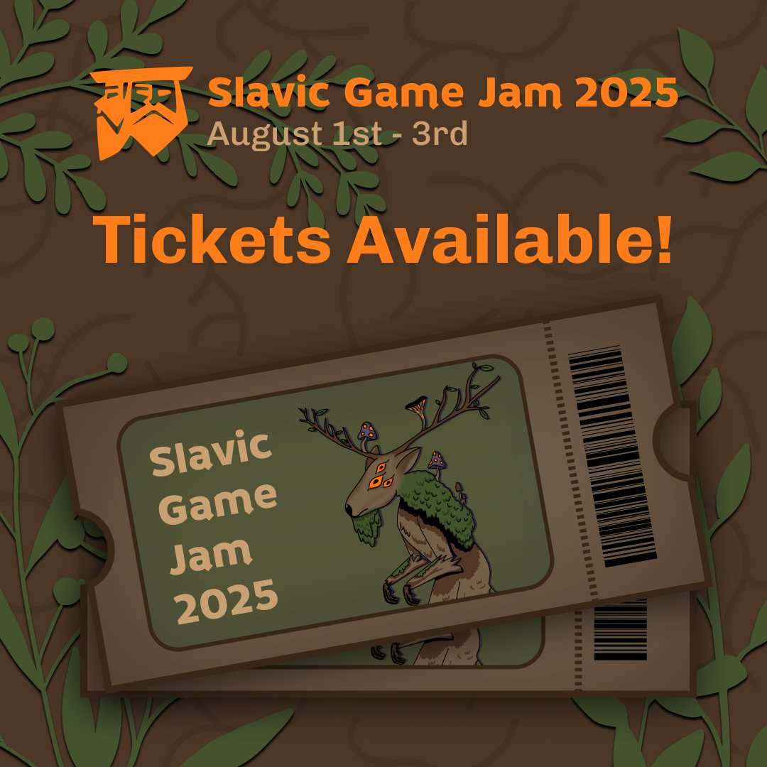 📷 Get Ready for Slavic Game Jam 2025! 📷

Calling all creators! Slavic Game Jam 2025 is happening August 1st-3rd at Rektorska 4, Warsaw University of Technology.

Tickets are LIVE! Don't miss out – grab yours now before they're gone!

👉 slavicgamejam.org/tickets 👈