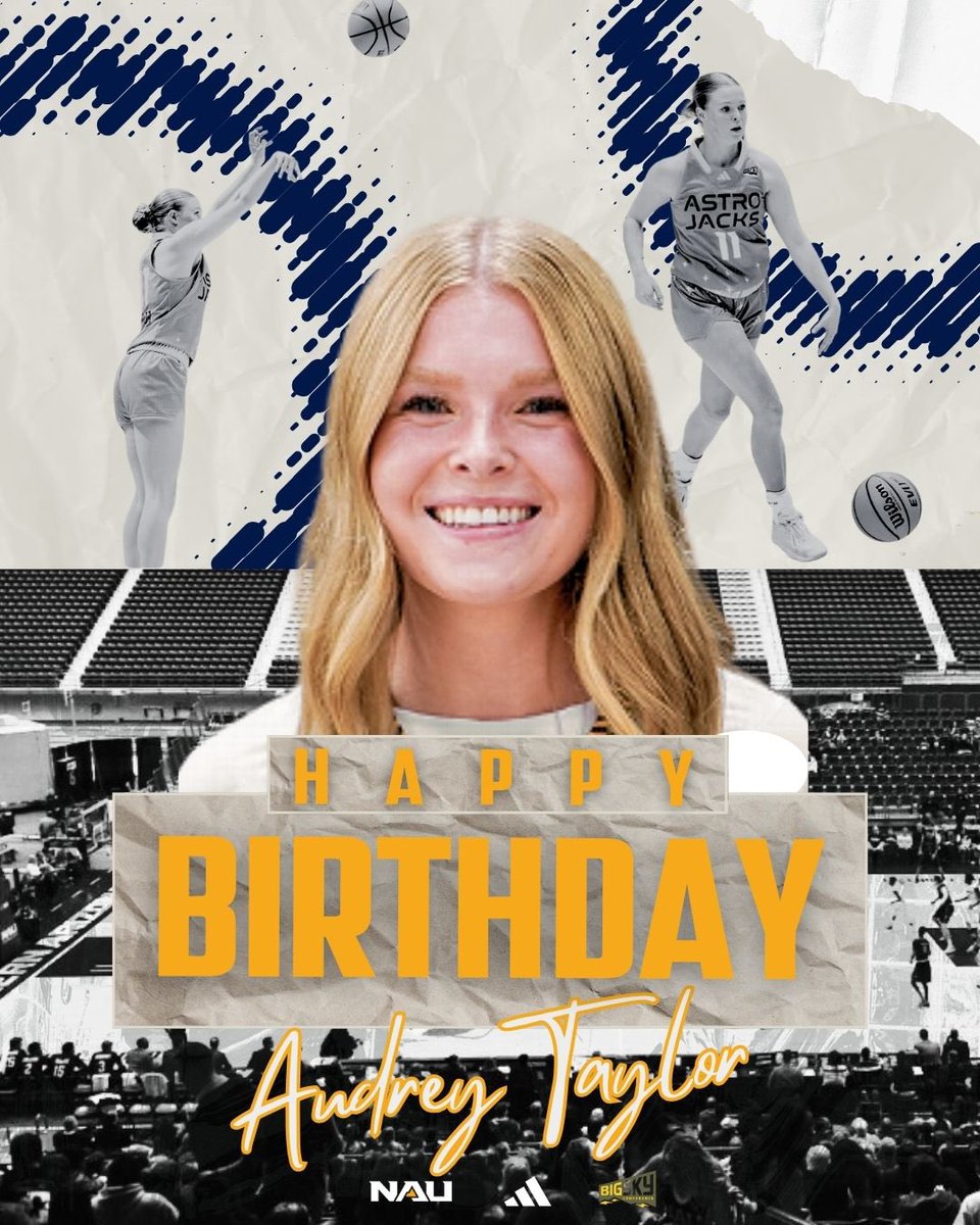 Wishing a HAPPY BIRTHDAY to senior guard, Audrey Taylor!🎉
#RaiseTheFlag | #BigSkyWBB