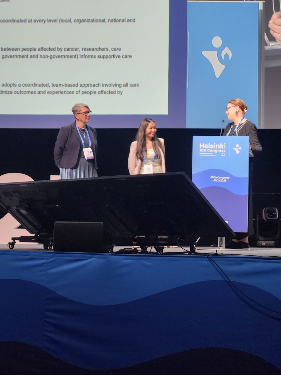 CANO_ACIO's tweet photo. 🌍💙 #CANOACIO was honoured to present earlier in June at ICN on the MASCC Supportive Care 2030 Movement alongside global oncology nursing leaders from #ISNCC and #eONS. Together, we're advancing supportive cancer care — globally. 🌟
#StrivingfortheSummit https://t.co/wemspbOR7W