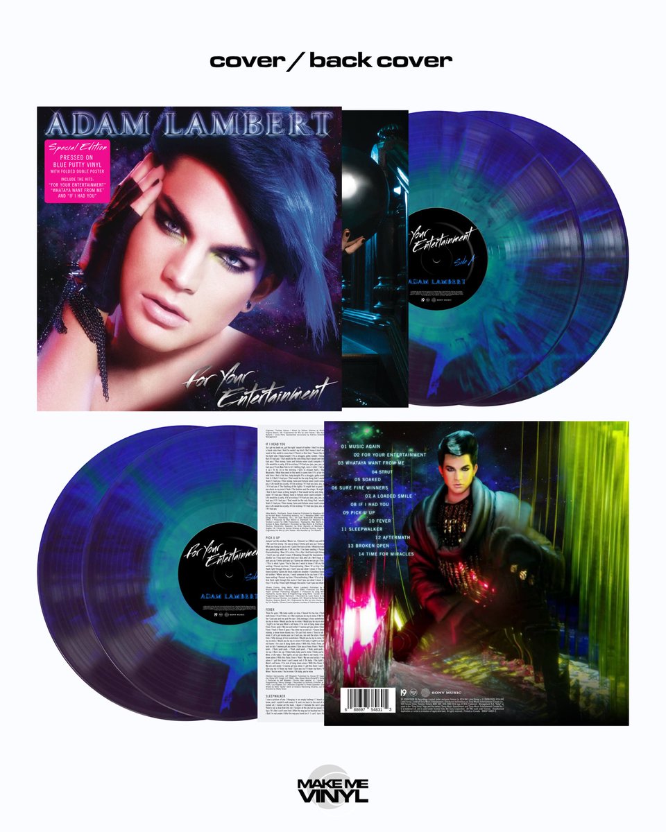 makemevinyl's tweet photo. @adamlambert - For Your Entertainment (2009)
#VinylConcept
Not real, just a fanmade concept.
Design by @makemevinyl
Repost with credit!
#adamlambert #foryourentertainment #whatayawantfromme #ifihadyou #timeformiracles #vinyl #lp #vinil #vinylmockup #fanmade #makemevinyl https://t.co/gfvQReVQhy