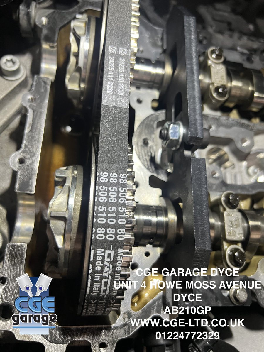 CgeGarageDyce's tweet photo. 🚗💥 Is your timing belt due for a change?
Avoid costly engine damage – most manufacturers recommend replacement every 5 years or 60,000 miles (whichever comes first)!
🔧 Book your timing belt replacement today
📞 Call us: 01224772329
🌐 [https://t.co/ZacvQPmI8i]
#UKCars https://t.co/JzfG3ACVMo
