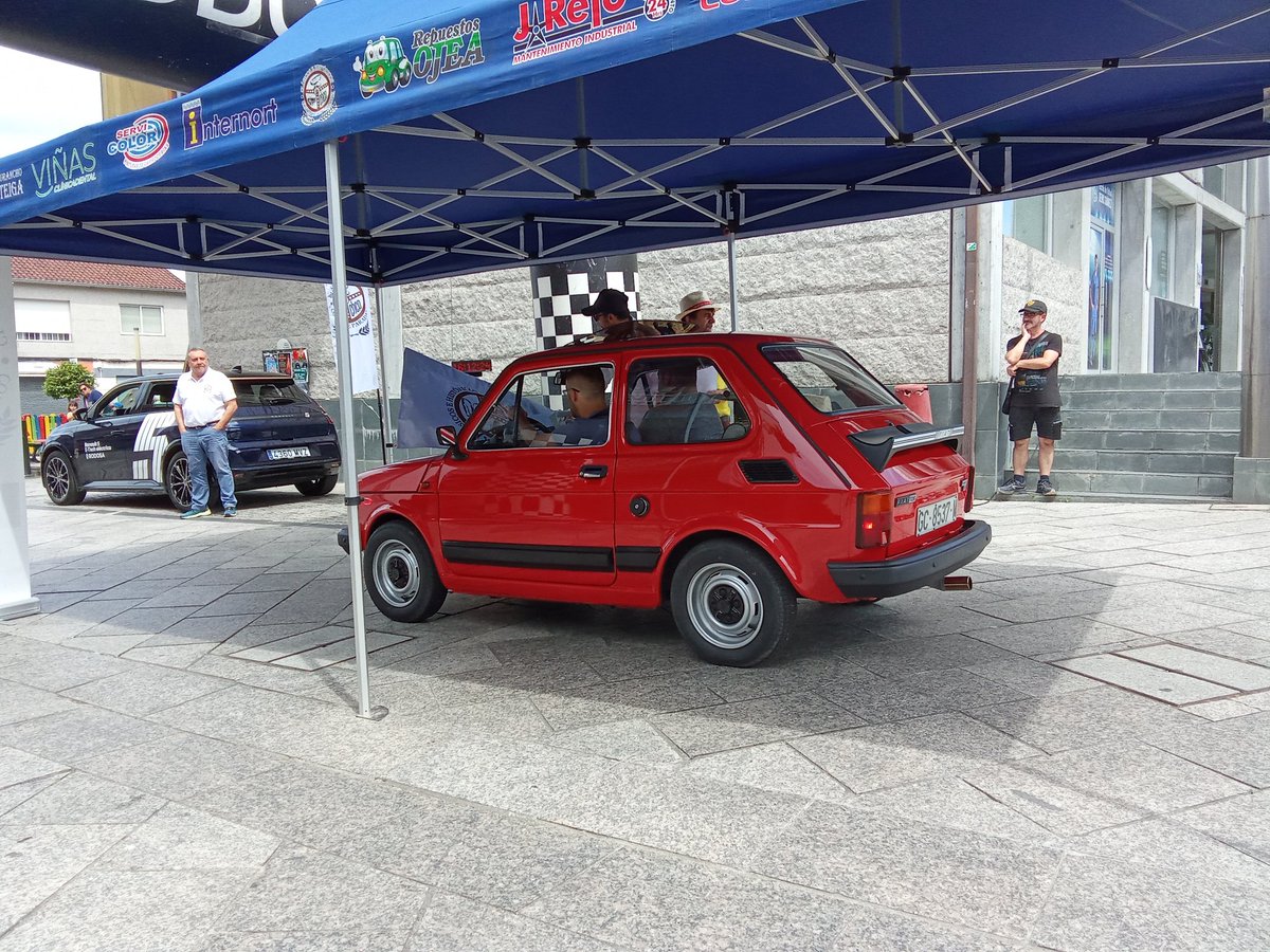 Algunas fotos de la salida del rally Condado Classic