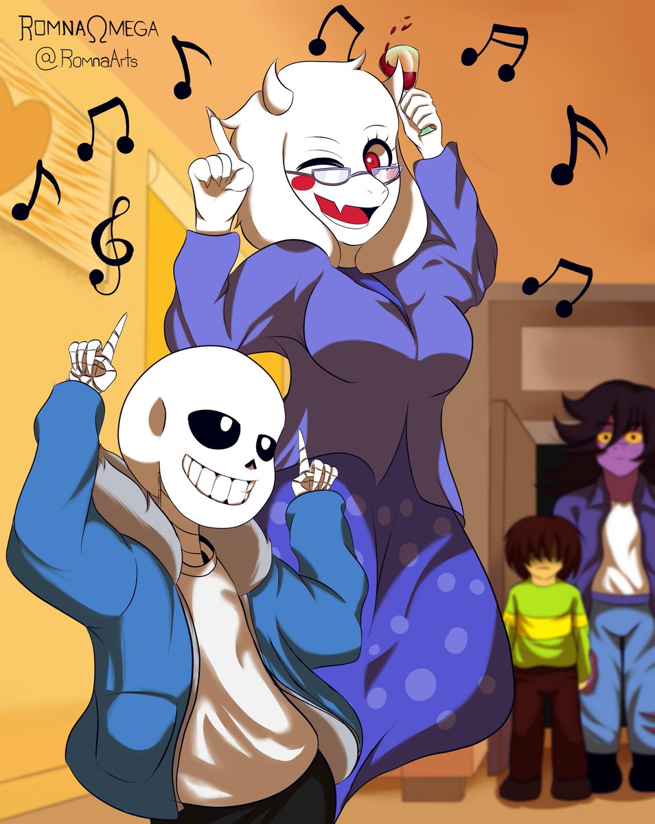 Por fin termine de jugar Deltarune, me gusto hacer este fanart

#deltarunespoilers #deltarunechapter4 #fanart #digitalart  #sans #toriel #kris #susiedeltarune 
#undertaleFanart #UNDERTALE10周年コンサート