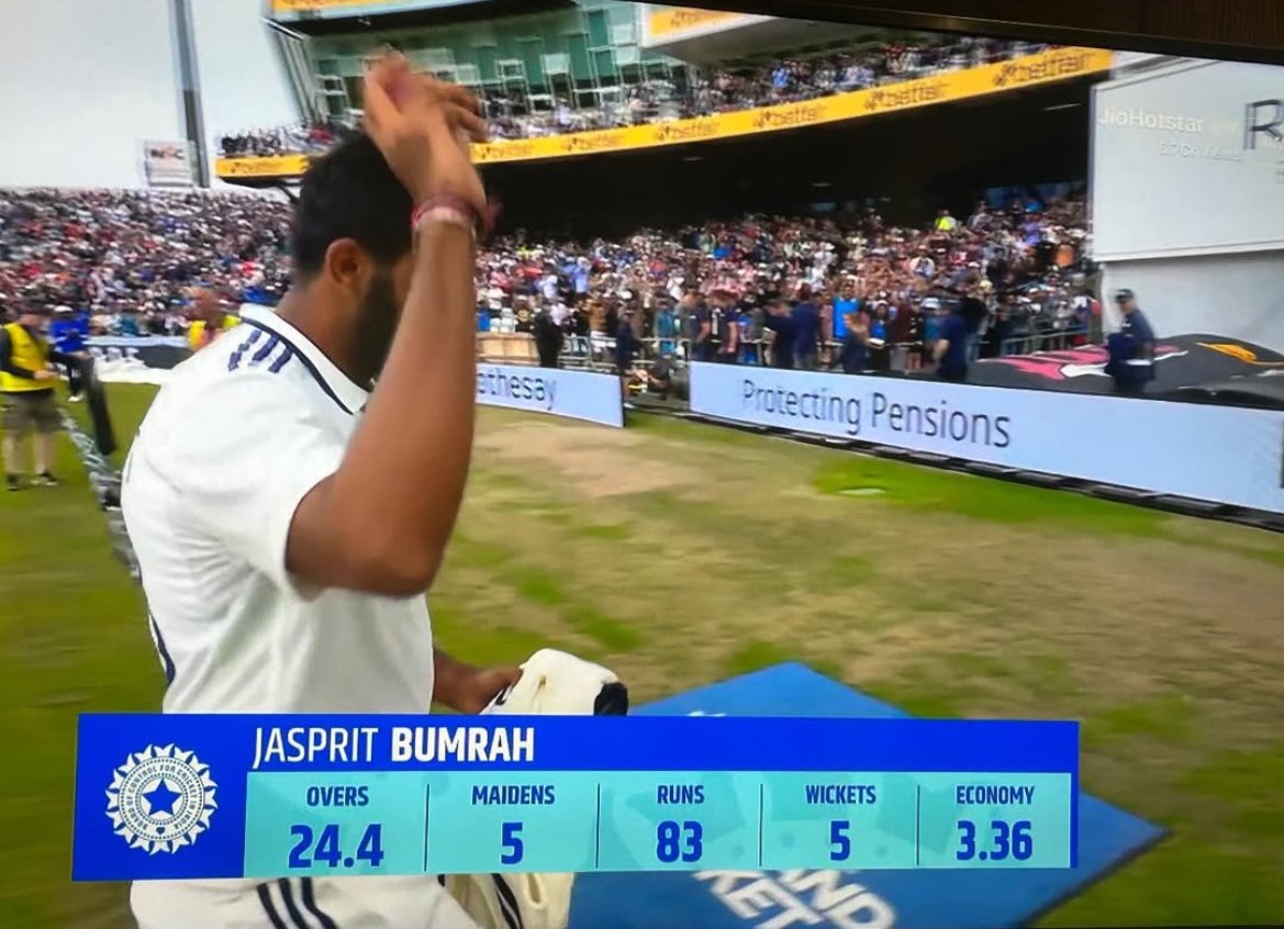 Being the GOAT is easy, but living up to the expectations every single time isn’t.

Jasprit Bumrah for you 🐐