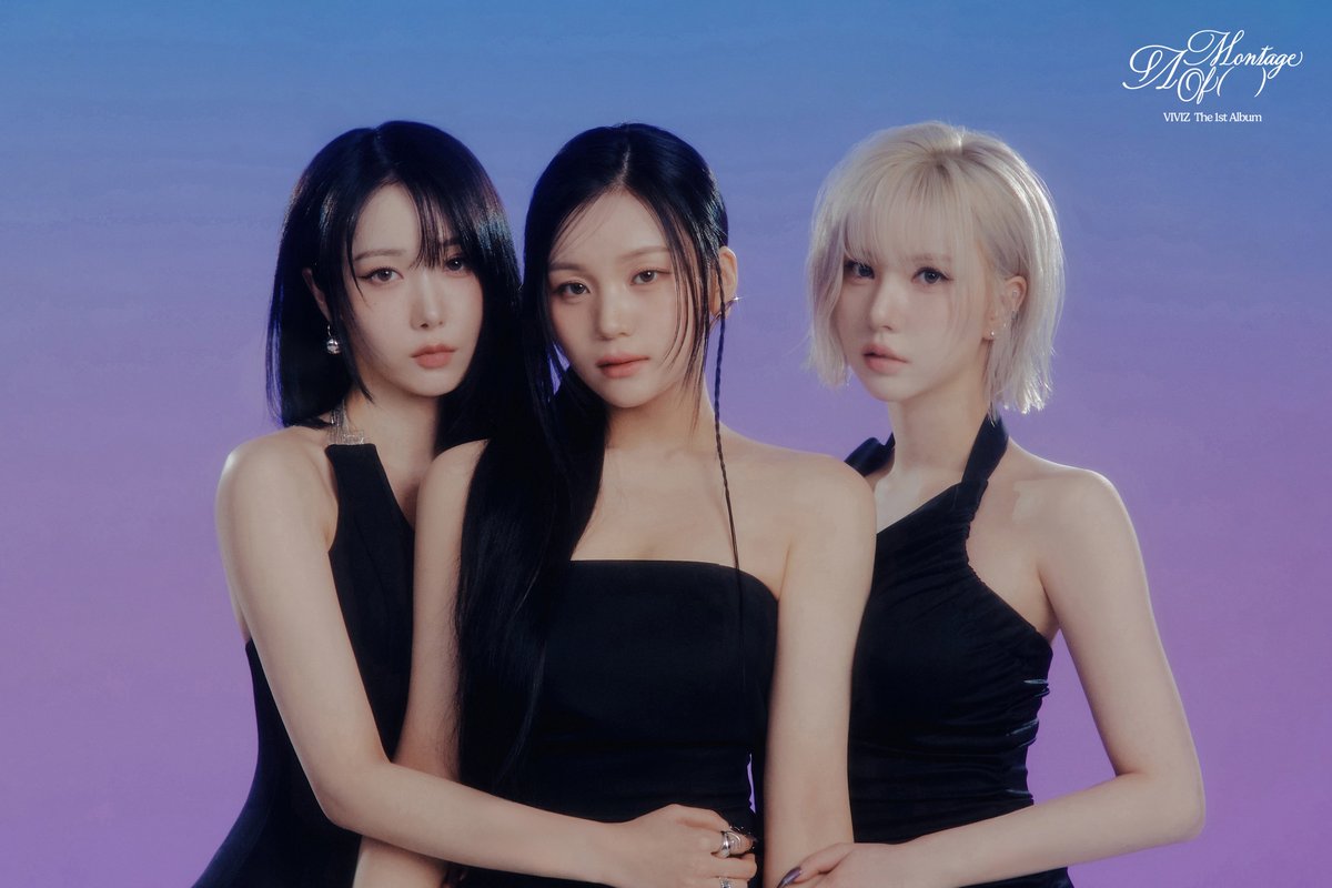 VIVIZ_official's tweet image. VIVIZ The 1st Album 
'A Montage of ( )'

Concept Photo 1 (VIVID ver.)
#VIVIZ #비비지 
 
2025. 7. 8. 6PM (KST) 
 
#EUNHA #은하
#SINB #신비
#UMJI #엄지 
#A_Montage_of_() 
#BPM #BigPlanetMade