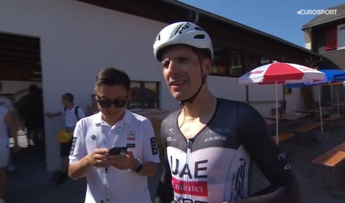 falsoplanoblog's tweet image. Com ar de que não é nada com ele, mas o homem está simplesmente imparável.
#BotaLume 🔥
#TourDeSuisse