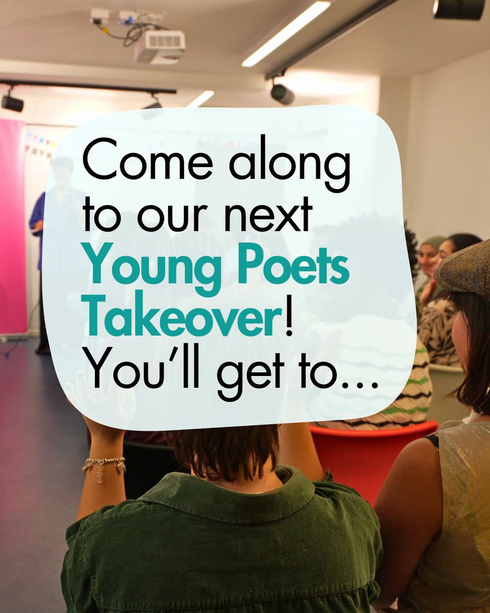PoetrySociety's tweet image. Young poets: join us on Saturday 2 August for our next open mic at The Poetry Cafe in London!
Tickets are free, but booking is essential: bit.ly/AugustTakeover