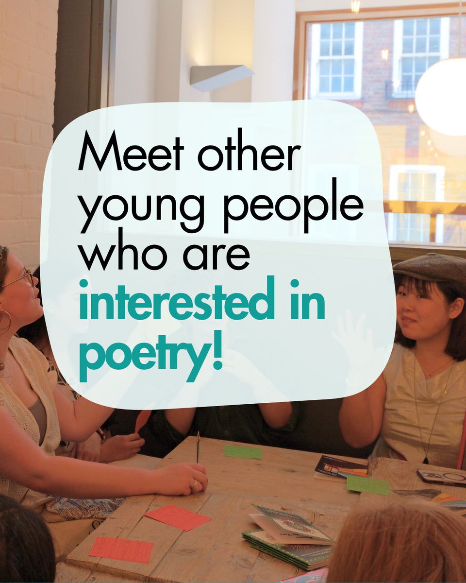 PoetrySociety's tweet image. Young poets: join us on Saturday 2 August for our next open mic at The Poetry Cafe in London!
Tickets are free, but booking is essential: bit.ly/AugustTakeover