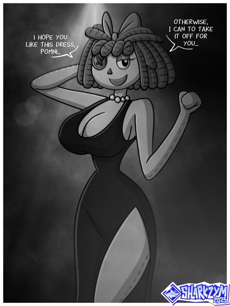 Ragatha from #TheAmazingDigitalCircus 

I did this quick picture to try a new custom brush that I made in CSP. I really liked the result, and surely I'm going to use it more.

#fanart #sharkzym