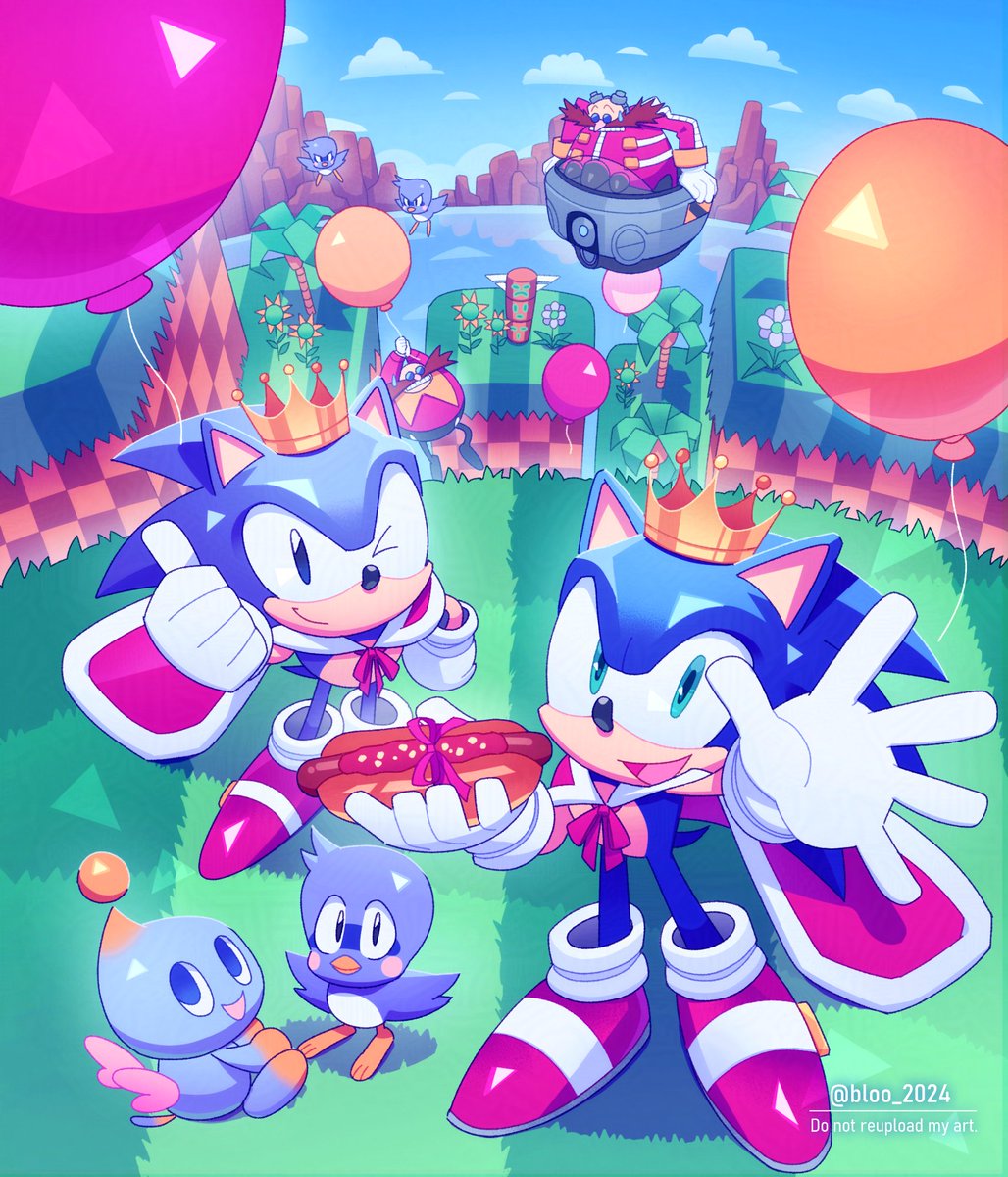 Happy Birthday Sonic!!🎉✨
＃ソニックバースデー2025 #SonicTheHedgehog