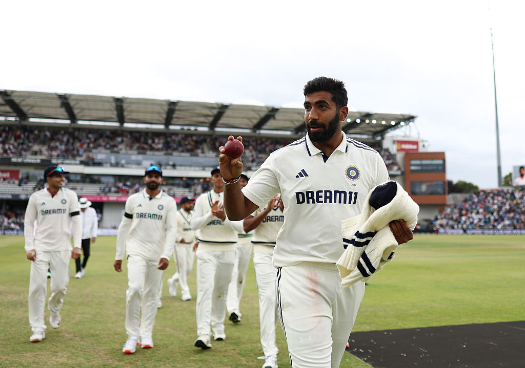 JASPRIT BUMRAH IN TEST CRICKET:

- 46 Tests.
- 210 Wickets.
- 19.33 Average.
- 41.8 Strike Rate.
- 2.77 Economy Rate.
- 14 Five-wicket haul.

This is Unreal 🤯🤙