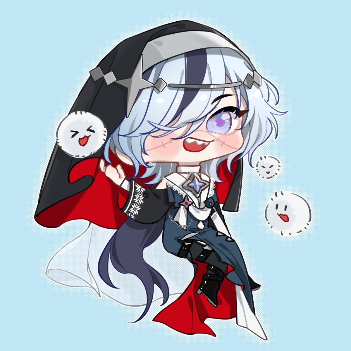 #NUcarnival #ブレエイ #布儡 #Eiden
非常可口的修女小布丁