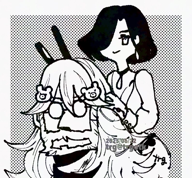 オズソロ／前髪クリップ