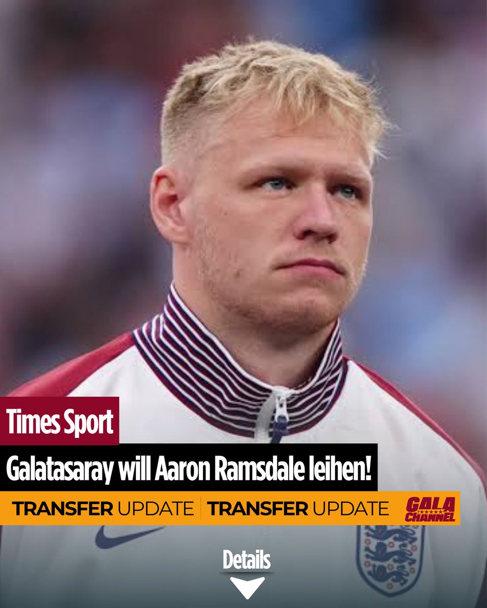 galachannelDE's tweet photo. 🚨 Galatasaray will Aaron Ramsdale leihen! 🇹🇷🧤
Laut @TimesSport hat Galatasaray Interesse, Aaron Ramsdale für die kommende Saison von Southampton auszuleihen. Gespräche laufen!
#Galatasaray #Ramsdale #Transfer #SüperLig #Cimbom #PremierLeague #GStransfer https://t.co/rqSXyWD9lV