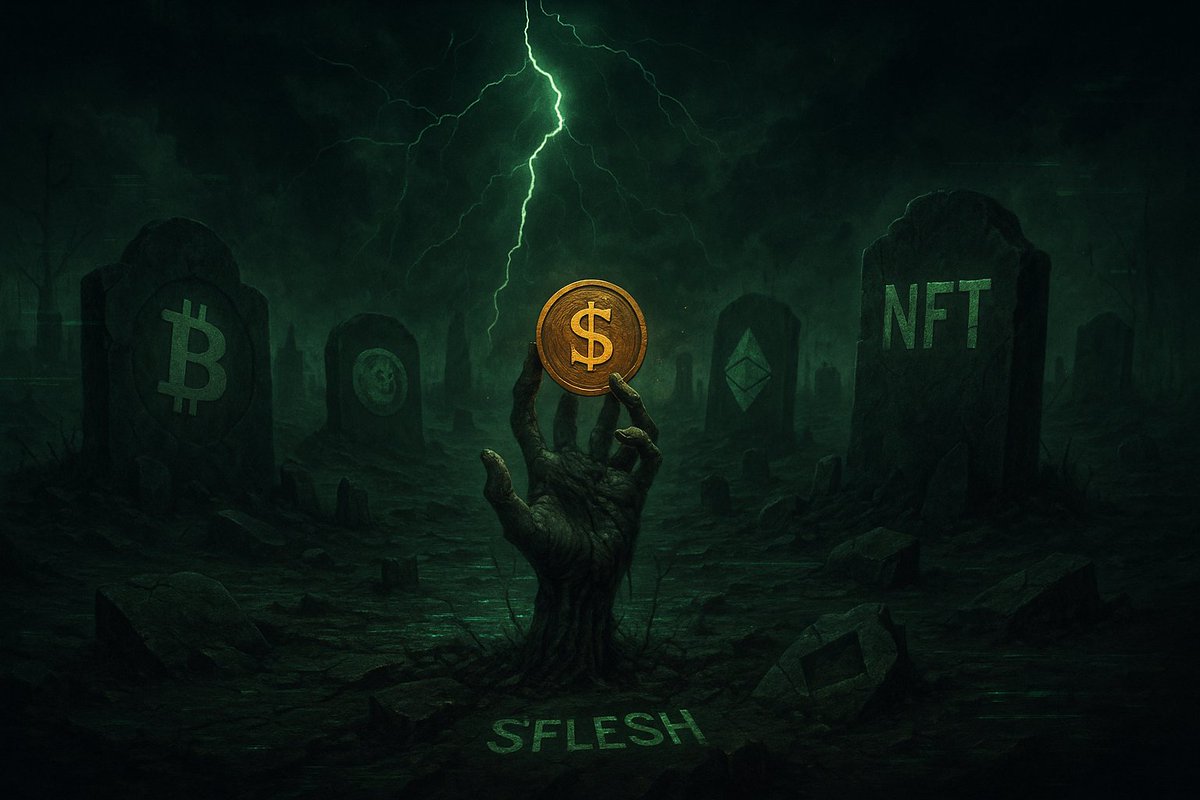 You should probably buy $FLESH 
Because I don't want you to. 
That's the tweet.