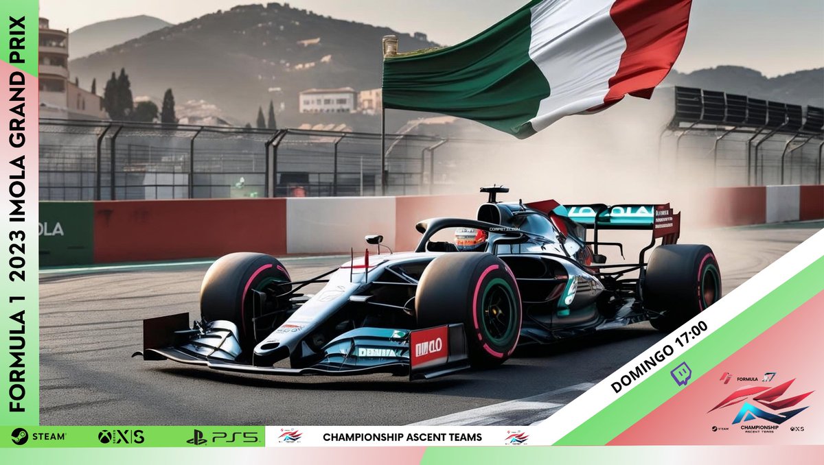 Formula 1 Virtual (@formula1virtual) on Twitter photo Sesión doble!!!
| Championship Ascent Team |
⏱️ 17:00 horas !
Comunidad de <a href="/PlayStationES/">PlayStation España</a>
7° Jornada
22 /06 /2025
TV : <a href="/formula1virtual/">Formula 1 Virtual</a>
Live/Twich
twich.tv/formula1virtual
Casters
🎙️ <a href="/cocoloco300/">cocoloco29</a>
🎙️ <a href="/WSharperduke/">TCC Duke</a>
🕹️ GP Imola 🇮🇹
🕹️ Crossplay
🕹️ F1 23
👀👀👀 Os esperamos!! Sesión doble!!!
| Championship Ascent Team |
⏱️ 17:00 horas !
Comunidad de <a href="/PlayStationES/">PlayStation España</a>
7° Jornada
22 /06 /2025
TV : <a href="/formula1virtual/">Formula 1 Virtual</a>
Live/Twich
twich.tv/formula1virtual
Casters
🎙️ <a href="/cocoloco300/">cocoloco29</a>
🎙️ <a href="/WSharperduke/">TCC Duke</a>
🕹️ GP Imola 🇮🇹
🕹️ Crossplay
🕹️ F1 23
👀👀👀 Os esperamos!!